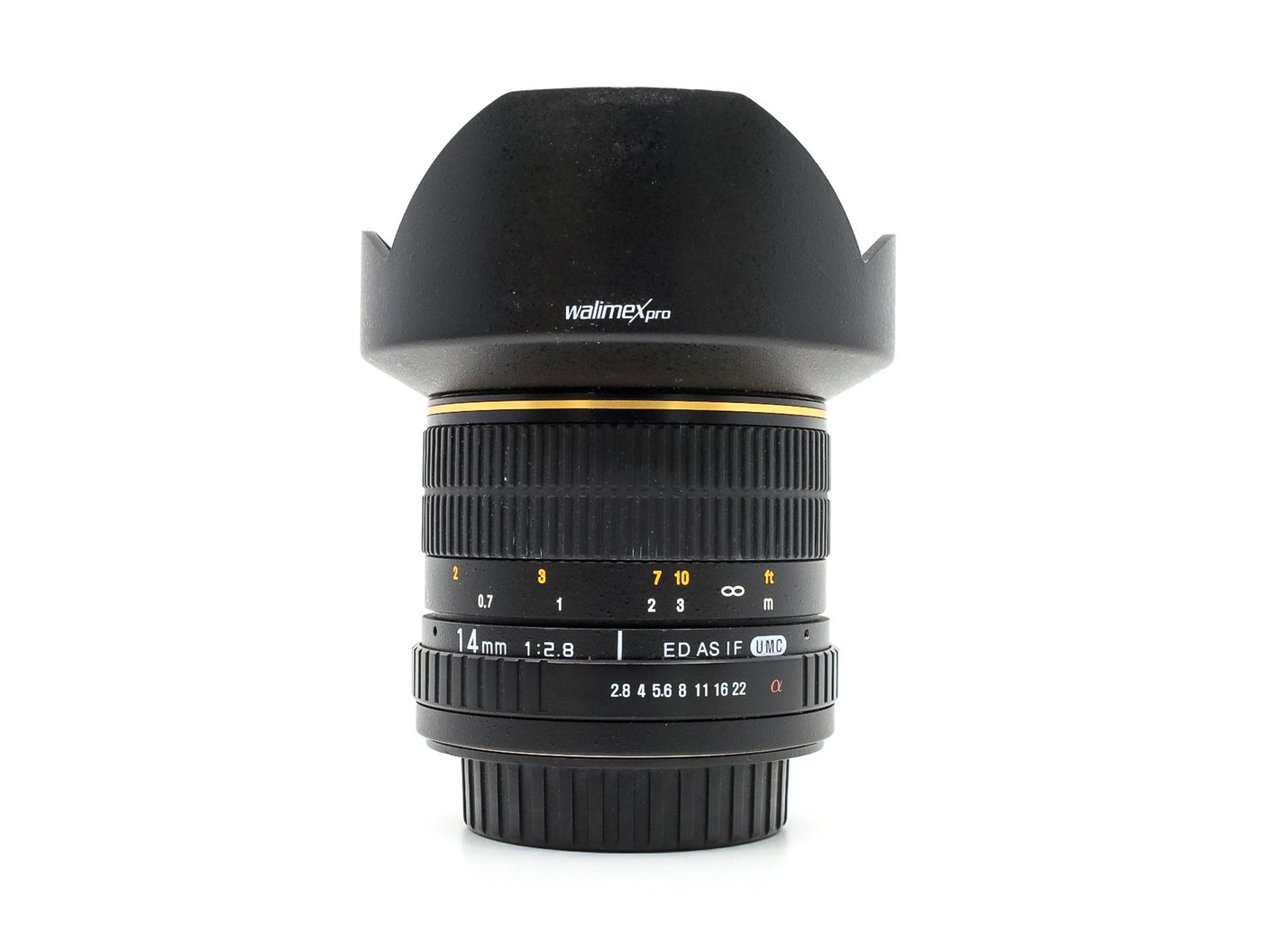 Walimex Pro 14mm ED AS IF UMC f/2.8 - Geschikt voor Sony A · hoofdafbeelding