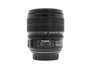Canon EF-S 15-85mm f/3.5-5.6 IS USM - segunda mano - excelente estado - foto principal - SKU 3712320 - Camera Market