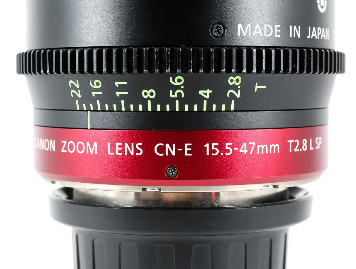 Canon CN-E 15.5-47mm T2.8 L S - PL Fit