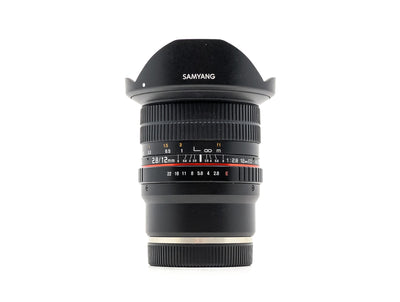 Samyang 12mm f/2.8 ED AS NCS Fisheye - Sony FE Compatibel