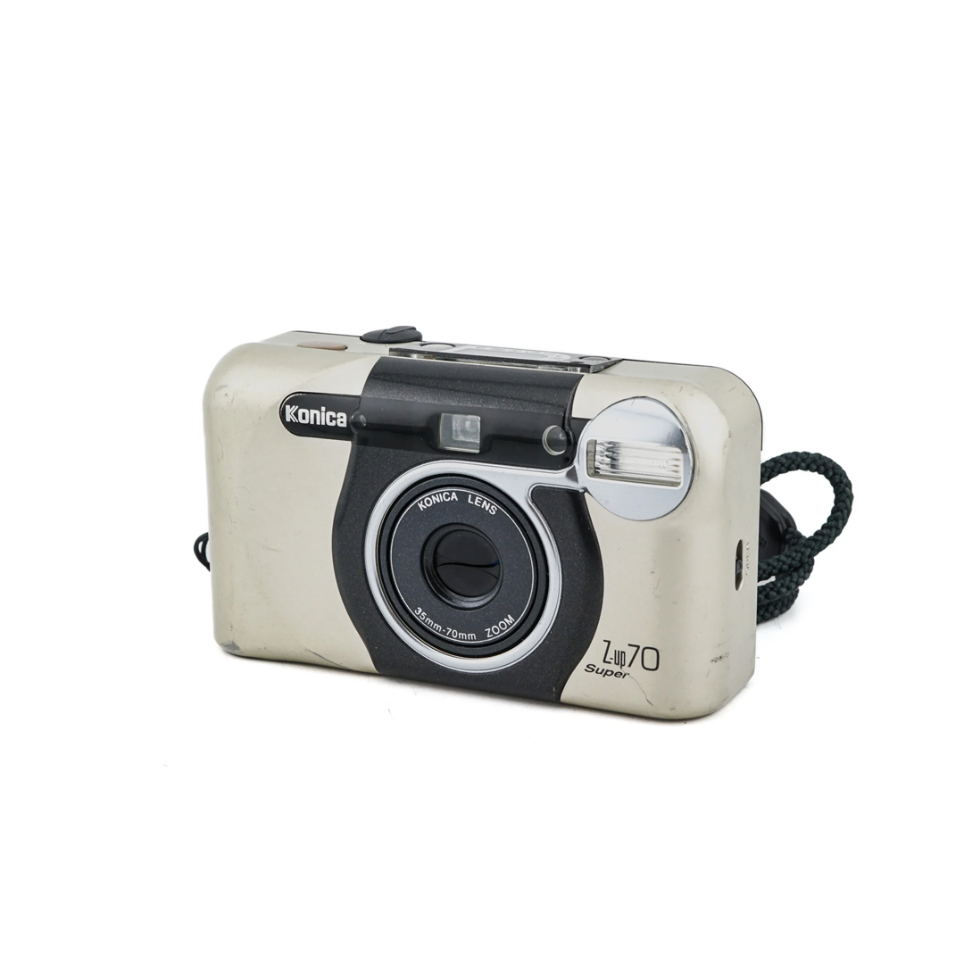 Konica Z-Up 70 Super - Vintage Compacte 35mm Analoge Camera · hoofdafbeelding