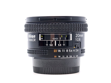Nikon AF Nikkor 20mm f/2.8 - segunda mano - excelente estado - foto principal - SKU 3778731 - Camera Market