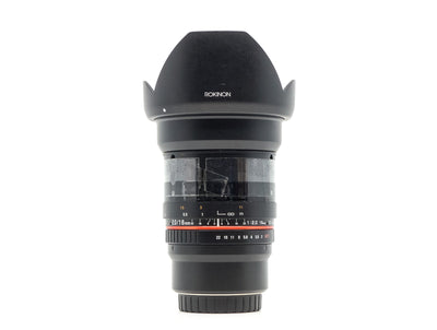 Rokinon 16mm f/2 ED AS UMC CS - Geschikt voor Micro Four Thirds