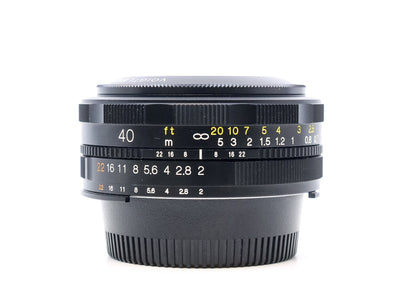 Voigtländer Ultron 40mm f/2 SL II - Nikon Mount