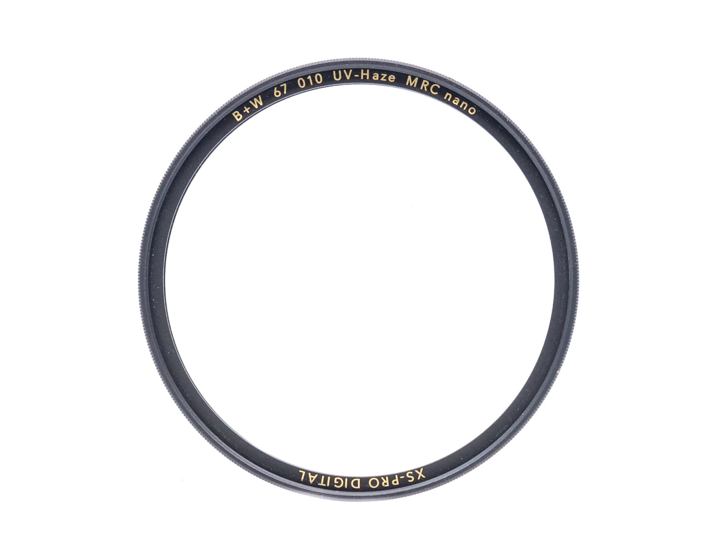 B+W 67mm XS-Pro Digital 010 UV-Haze MRC Nano Filter · hoofdafbeelding