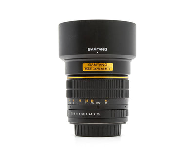 Samyang 85mm f/1.4 ASPH IF - Sony A Mount