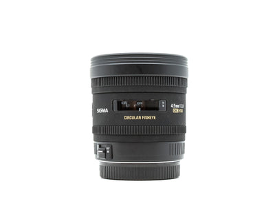 Sigma 4.5mm f/2.8 EX DC HSM Circulair Fisheye - Canon EF-S Compatibel