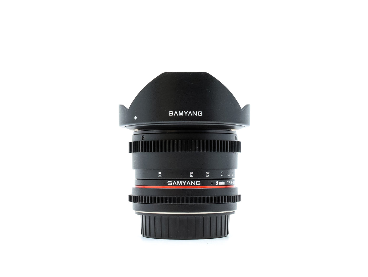 Samyang 8mm T3.8 VDSLR UMC Fisheye CS II - Canon EF fit  · main image