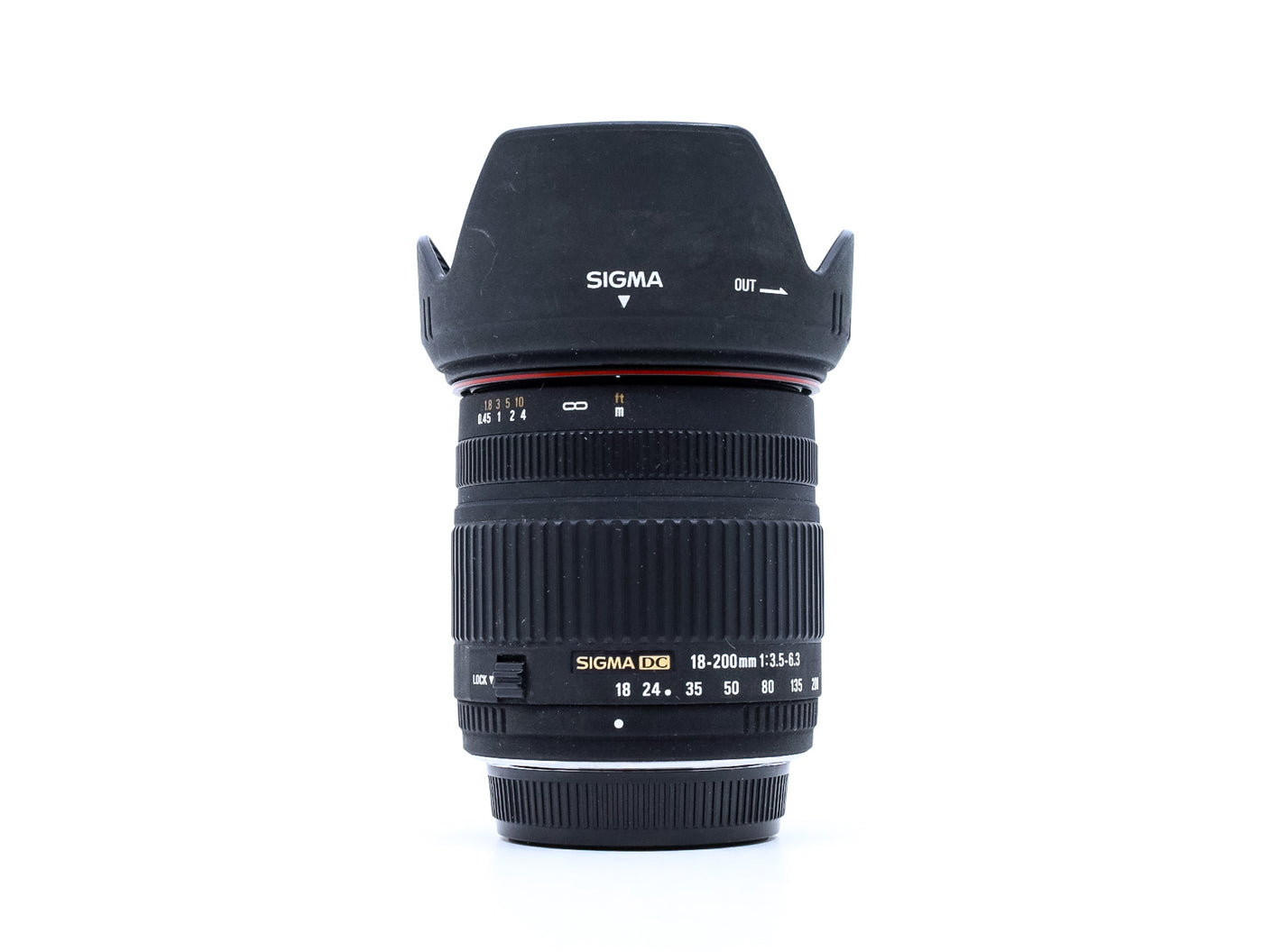 Sigma 18-200mm f/3.5-6.3 DC - Geschikt voor Pentax · hoofdafbeelding