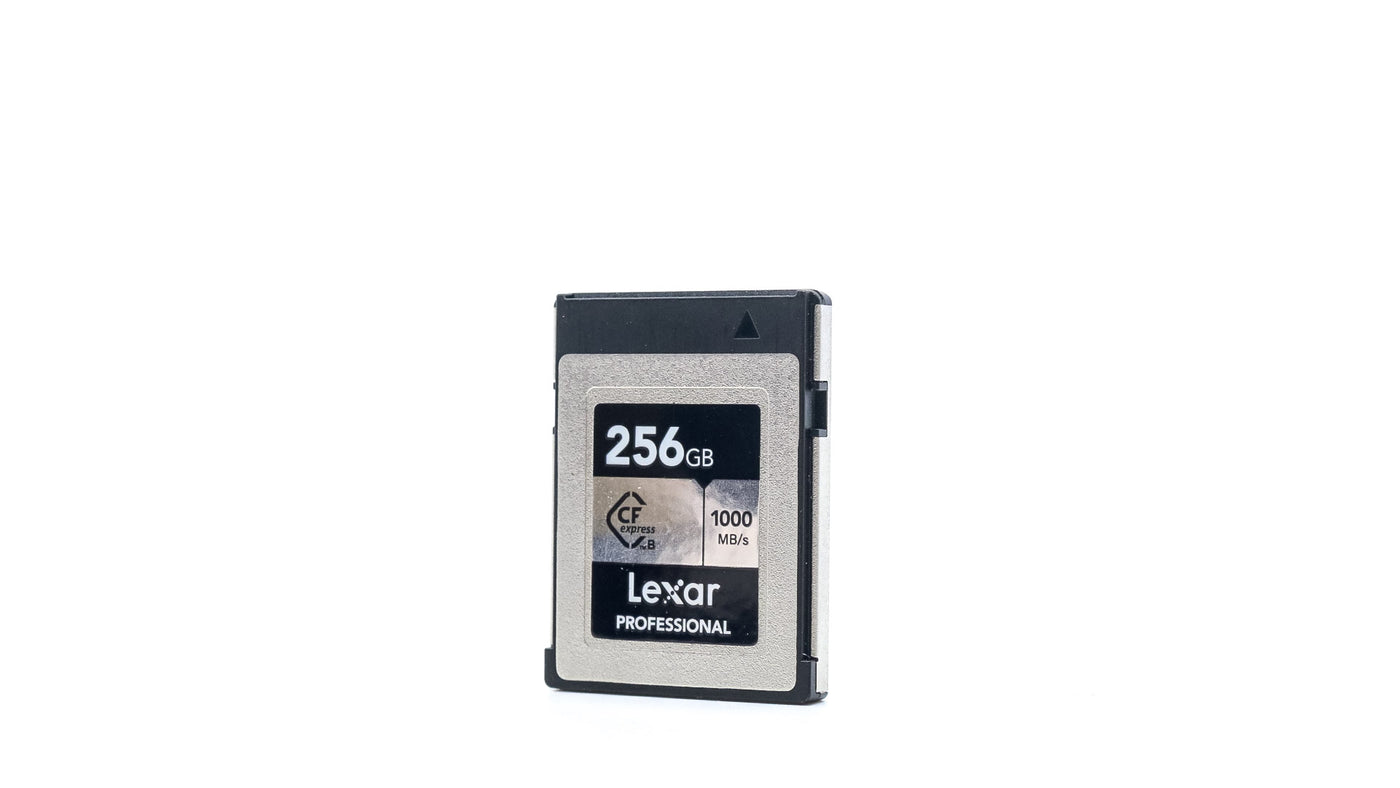 Lexar Professional 256GB CFexpress Type B Kaart 1000MB/s · hoofdafbeelding