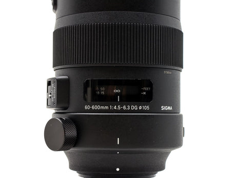Sigma 60-600mm f/4.5-6.3 DG OS HSM SPORT - Nikon Mount