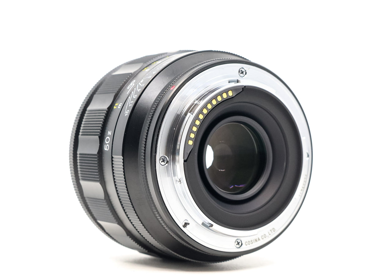 Voigtlander Nokton 50mm f/1.0 - Nikon Z Fit 