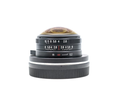 Venus Laowa 4mm f/2.8 Fisheye - Geschikt voor Canon EF-M