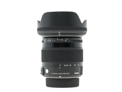 Sigma 17-70mm f/2.8-4 DC Macro OS HSM Contemporary - Nikon Mount