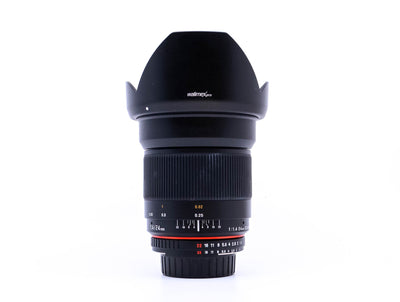 Walimex Pro 24mm f/1.4 ED AS UMC - Geschikt voor Canon EF