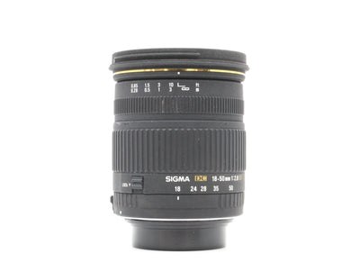 Sigma 18-50mm f/2.8 EX DC - Sigma SA Mount