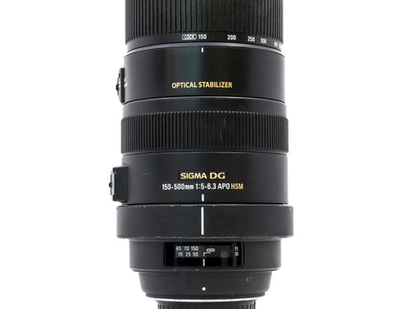 Sigma 150-500mm f/5-6.3 APO DG OS HSM - Nikon Fit - segunda mano - excelente estado - detalle 4 de 4 - SKU 3797268 - Camera M