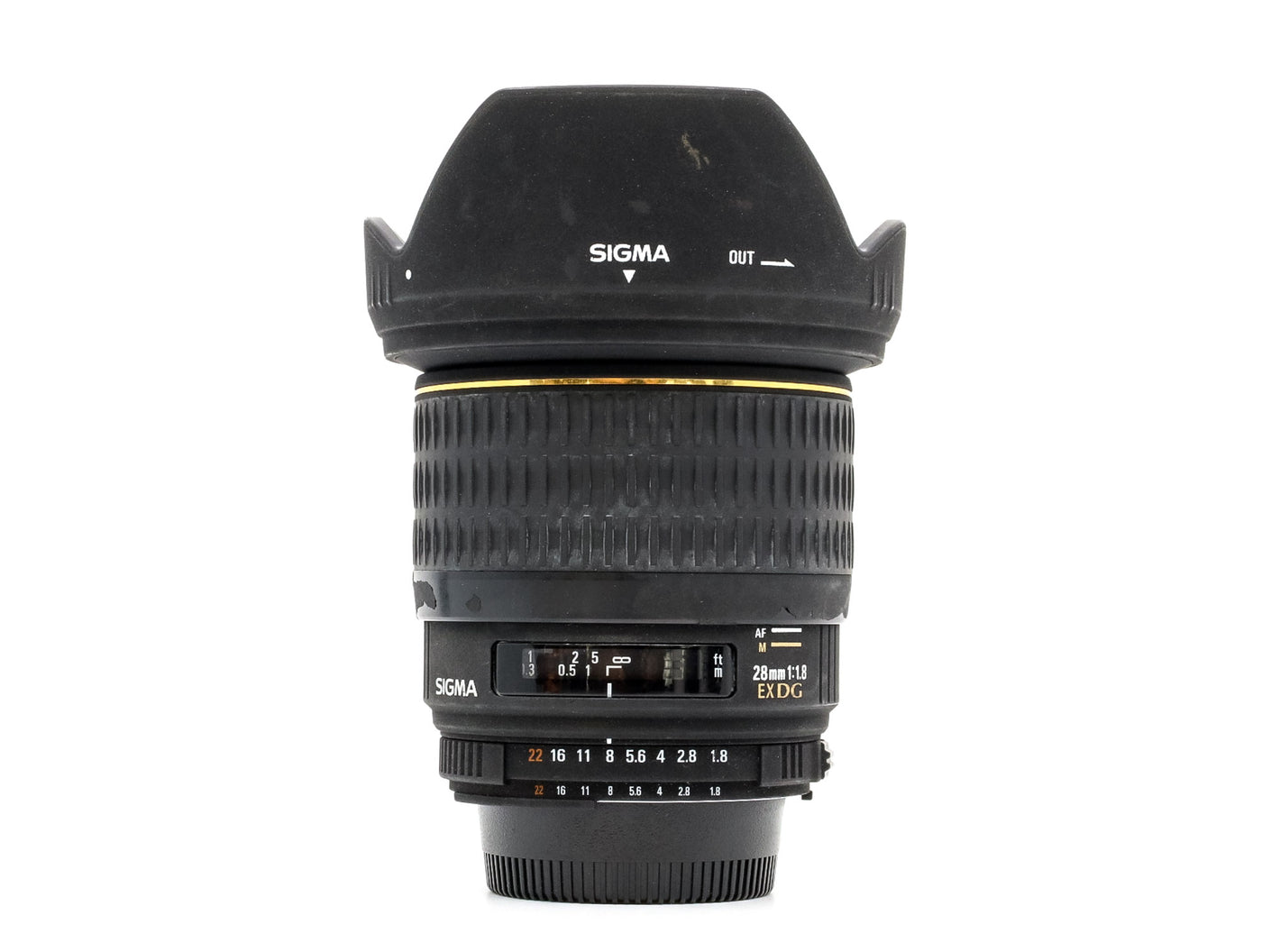 Sigma 28mm f/1.8 EX DG Macro - Voor Nikon · hoofdafbeelding