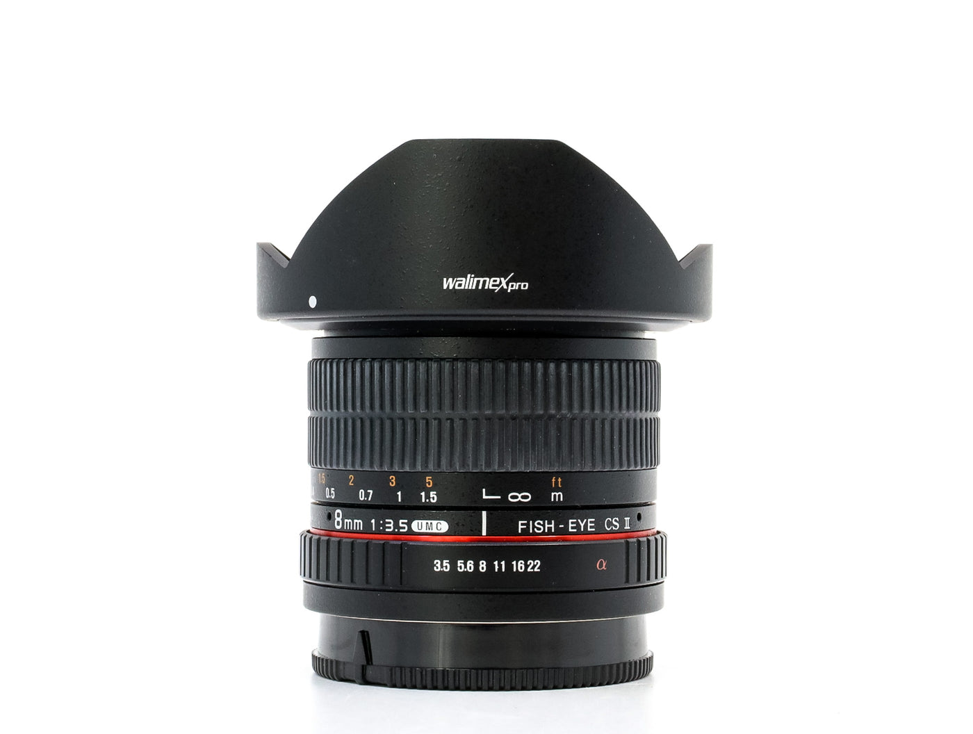 Walimex Pro 8mm f/3.5 UMC CS Fisheye II - Sony A Fit  · main image