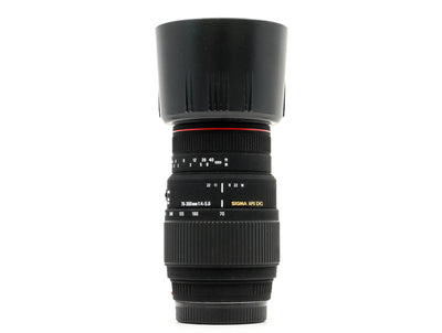Sigma 70-300mm f/4-5.6 APO DG Macro - Geschikt voor Sony A