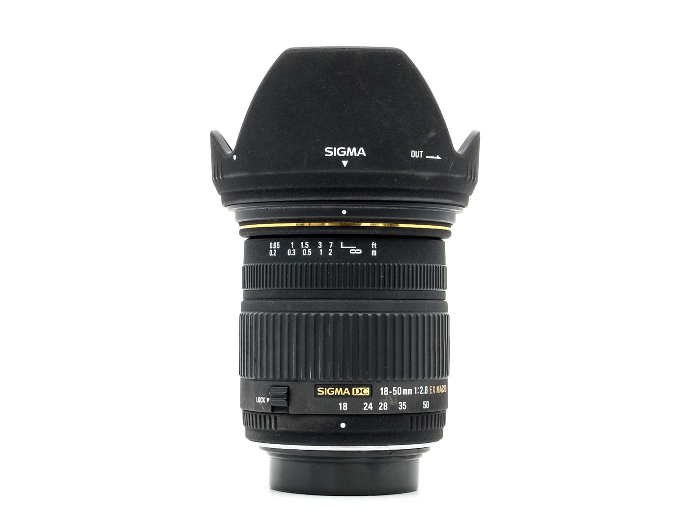 Sigma 18-50mm f/2.8 EX DC Macro - Pentax Mount · main image