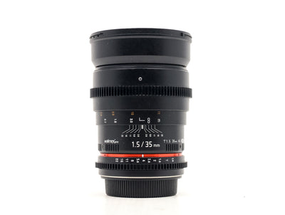Walimex Pro 35mm T1.5 AS UMC - Geschikt voor Canon EF