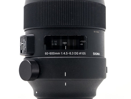 Sigma 60-600mm f/4.5-6.3 DG OS HSM SPORT - Geschikt voor Canon EF