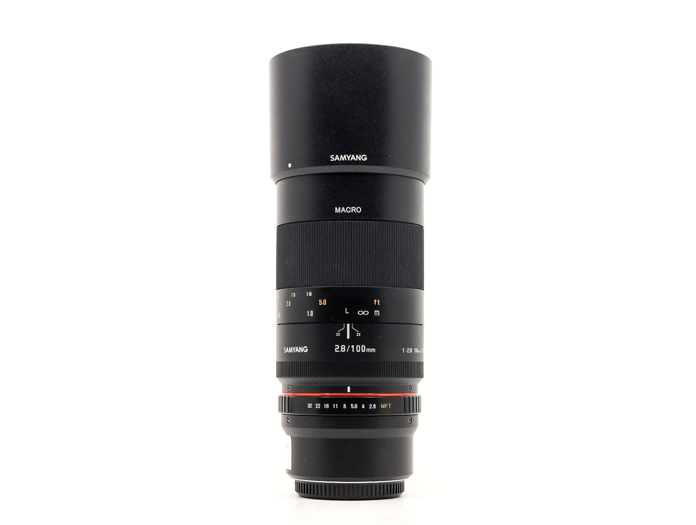 Samyang 100mm f/2.8 ED UMC Macro - Micro Four Thirds Lens · hoofdafbeelding