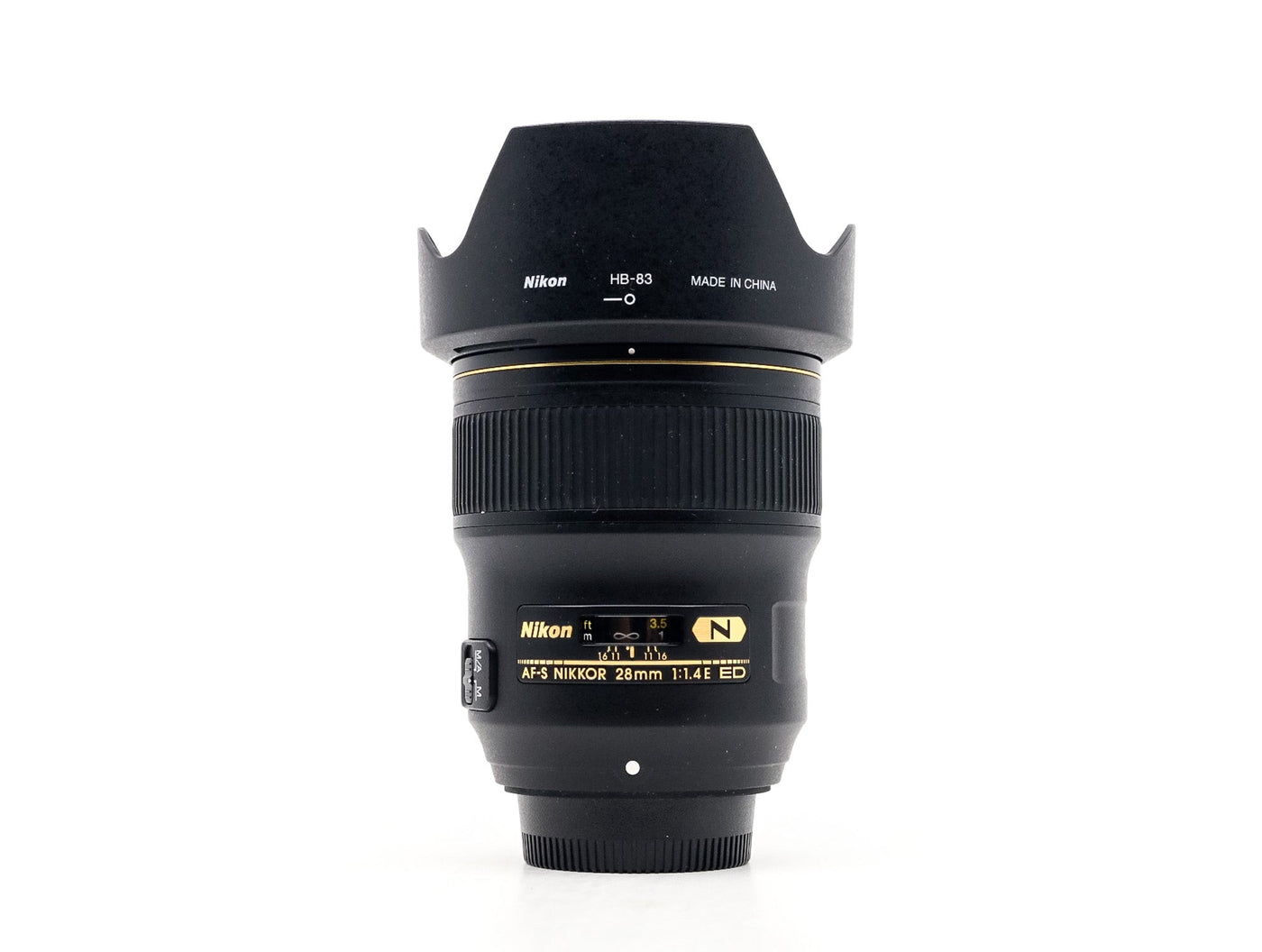 Nikon AF-S Nikkor 28mm f/1.4E ED · hoofdafbeelding