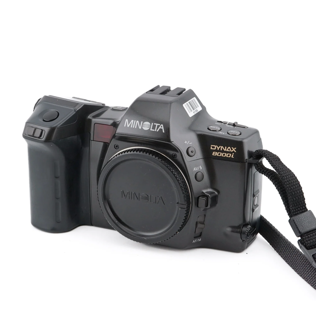 Minolta Dynax 8000i (ALLEEN BODY) - Vintage Analoge Spiegelreflexcamera · hoofdafbeelding