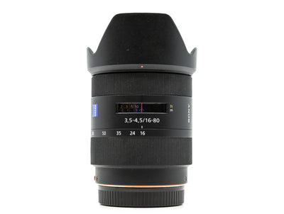 Sony 16-80mm f/3.5-4.5 ZA VS DT T* - Geschikt voor Sony A