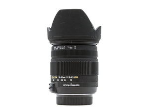 Sigma 18-50mm f/2.8-4.5 DC OS HSM - Nikon Fit