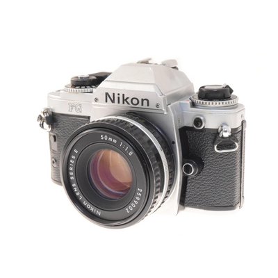Nikon FG + 50mm f1.8 Series E Lens
