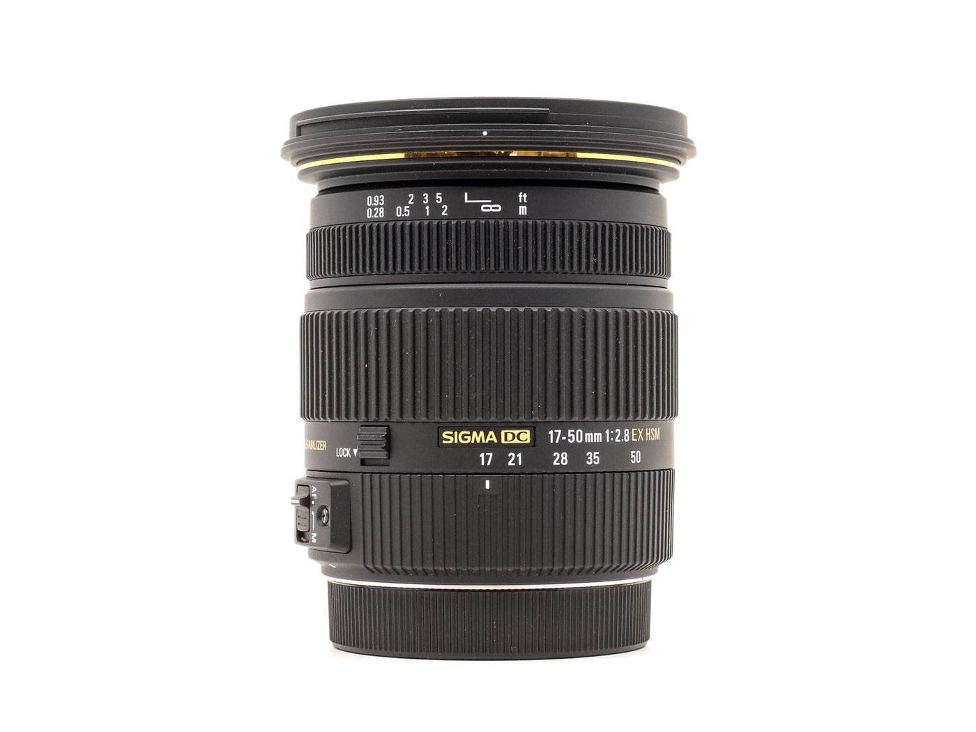Sigma 17-50mm f/2.8 EX DC OS HSM - Geschikt voor Canon EF-S · hoofdafbeelding