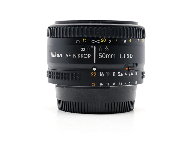Nikon AF Nikkor 50mm f/1.8D - segunda mano - excelente estado - foto principal - SKU 3787891 - Camera Market