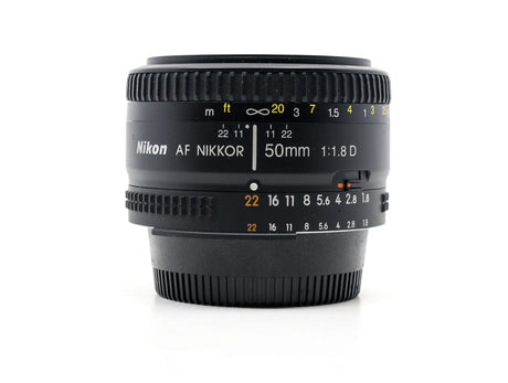 Nikon AF Nikkor 50mm f/1.8D - segunda mano - excelente estado - foto principal - SKU 3787894 - Camera Market