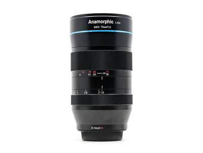 Sirui 75mm f/1.8 1.33x Anamorfisch - Geschikt voor Fujifilm X