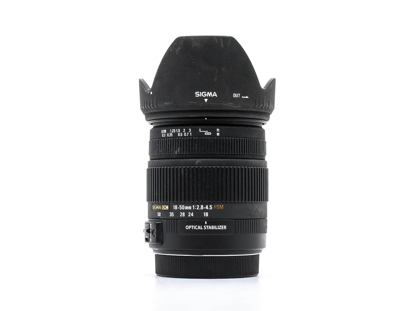 Sigma 18-50mm f/2.8-4.5 DC OS HSM - Geschikt voor Canon EF-S · hoofdafbeelding