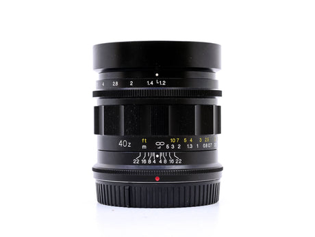 Voigtlander 40mm f/1.2 Nokton - Geschikt voor Nikon Z