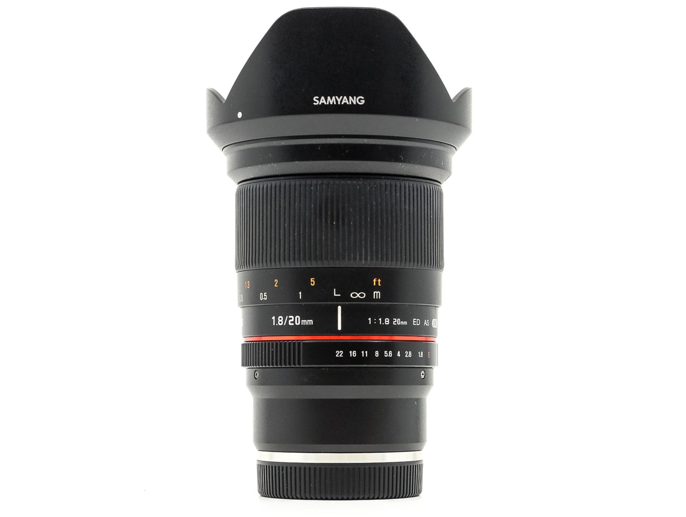 Samyang 20mm f/1.8 ED AS IF UMC - Geschikt voor Sony FE · hoofdafbeelding