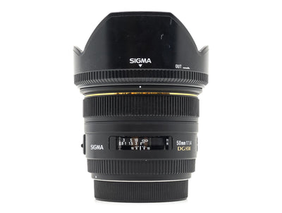 Sigma 50mm f/1.4 EX DG HSM - Geschikt voor Canon EF