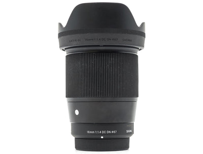 Sigma 16mm f/1.4 DC DN Contemporary - Geschikt voor Micro Four Thirds