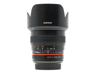 Samyang 50mm f/1.4 AS UMC - Geschikt voor Canon EF
