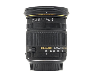 Sigma 18-50mm f/2.8 EX DC Macro - Geschikt voor Canon EF-S
