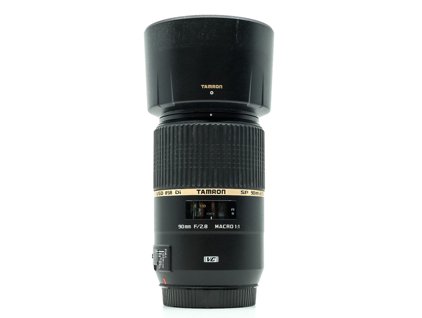 Tamron SP 90mm f/2.8 Di VC USD Macro - Canon EF-vatting · hoofdafbeelding