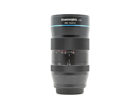 Sirui 75mm f/1.8 1.33x Anamorphic - Sony E Fit - segunda mano - excelente estado - foto principal - SKU 3796803 - Camera Mark