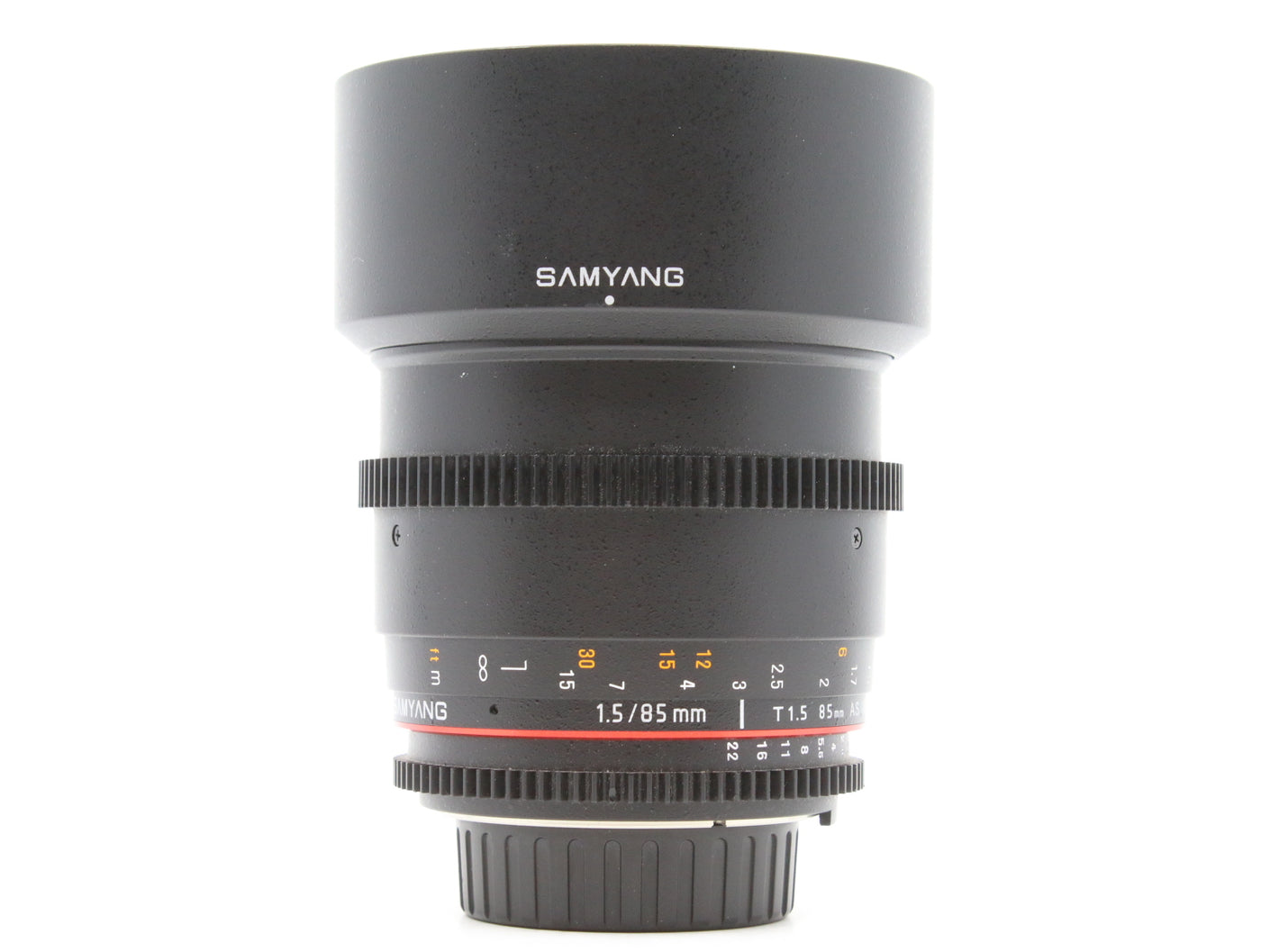 Samyang 85mm T1.5 - Nikon Mount · hoofdafbeelding