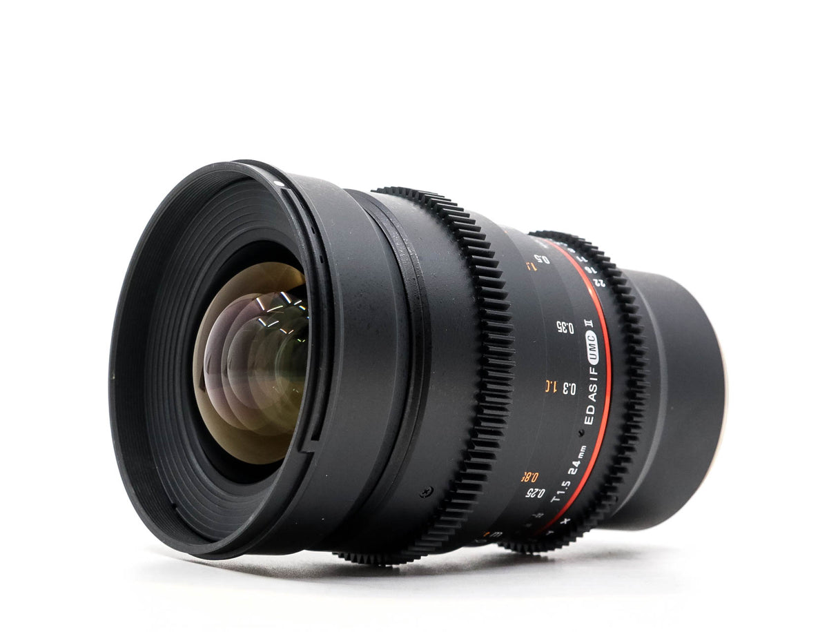 Samyang 24mm T1.5 VDSLR ED AS IF UMC II - Fujifilm X fit