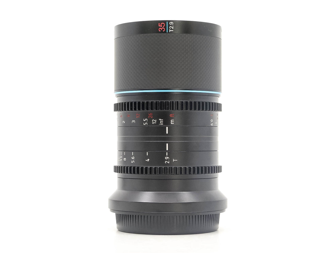 Sirui Saturn 35mm T2.9 1.6x Anamorfisch [Neutrale Flare] - Canon RF Mount · hoofdafbeelding