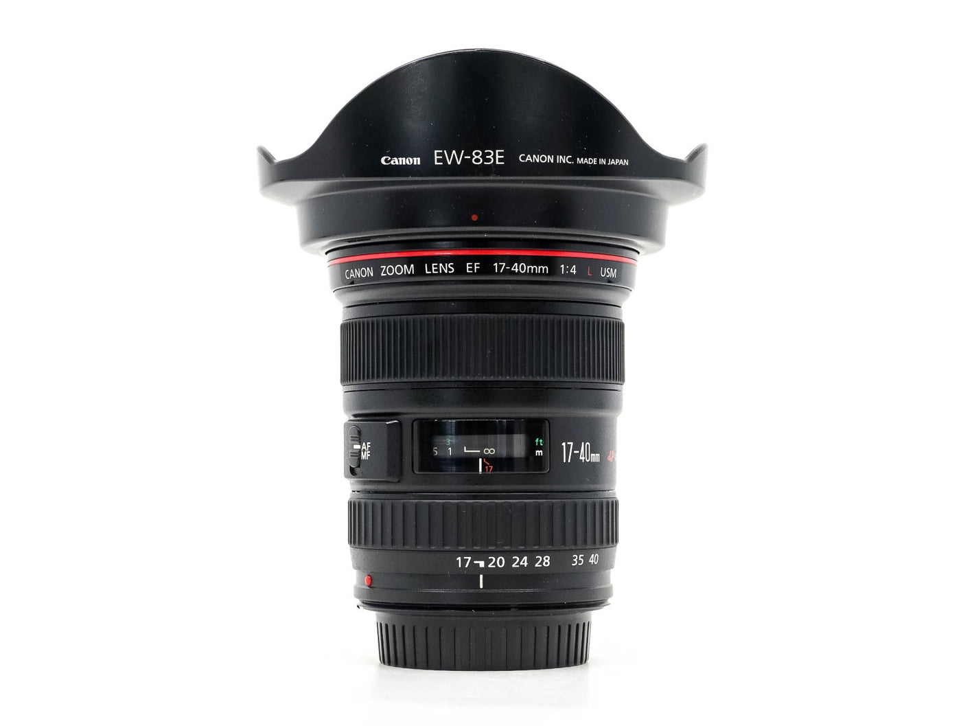 Canon EF 17-40mm f/4 L USM Lens · hoofdafbeelding
